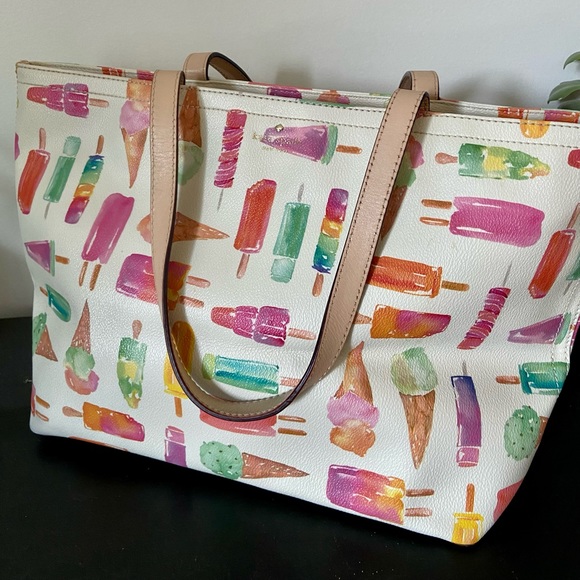 Kate Spade Bag Francis Popsicle Tote ♠️RARE♠️ - Picture 4 of 12